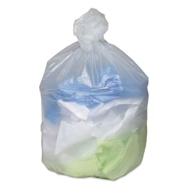 Sac de déchets de joint d'étoile de poubelle, sacs jetables de déchets de couleur blanche