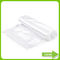 Le sachet en plastique transparent de HDPE sur le petit pain, nourriture claire met en sac la certification ISO9000