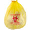 37&quot; X 50&quot; sacs de rebut infectieux de jaune, sacs médicaux matériels d'élimination des déchets de HDPE