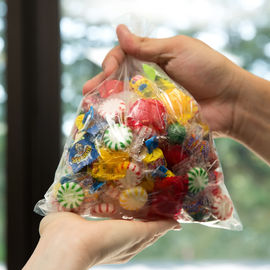 8&quot; X 10&quot; nourriture commerciale met en sac le plastique imprimé par coutume pour le stockage de sucrerie