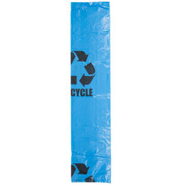 Sacs de déchets en plastique bleus réutilisés 1,2 mil 40 - 45 gallons de favorable à l'environnement
