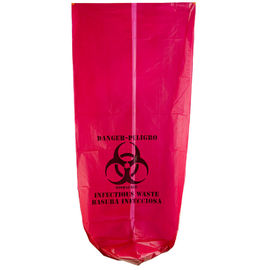Haute densité recyclable 135L 33&quot; de sacs de déchets de Biohazard X 40&quot; couleur rouge