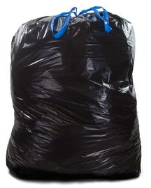 Lien outre de couleur noire matérielle de cordon de déchets de HDPE en plastique de sacs pour la construction