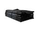 Sachet en plastique matériel de HDPE, merci que le T-shirt effectuent le noir de sacs 18 microns – 500 sacs par cas