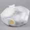 Sacs de déchets jetables de film clair, petits sacs de déchets blancs adaptés aux besoins du client