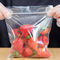 6&quot; X 6&quot; sachets en plastique supérieurs de joint, sacs en plastique de nourriture imprimés par coutume claire de couleur