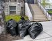 Longévité élevée de grand de déchets de sacs de pédale revêtement recyclable résistant de Pin