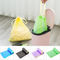 Les sacs de déchets colorés par ficelle jaune, peuvent impression faite sur commande de sacs de déchets de revêtements